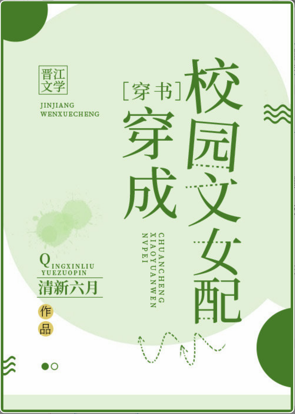 Cover of Transmigrated into the Campus Novel’s Female Supporting Role